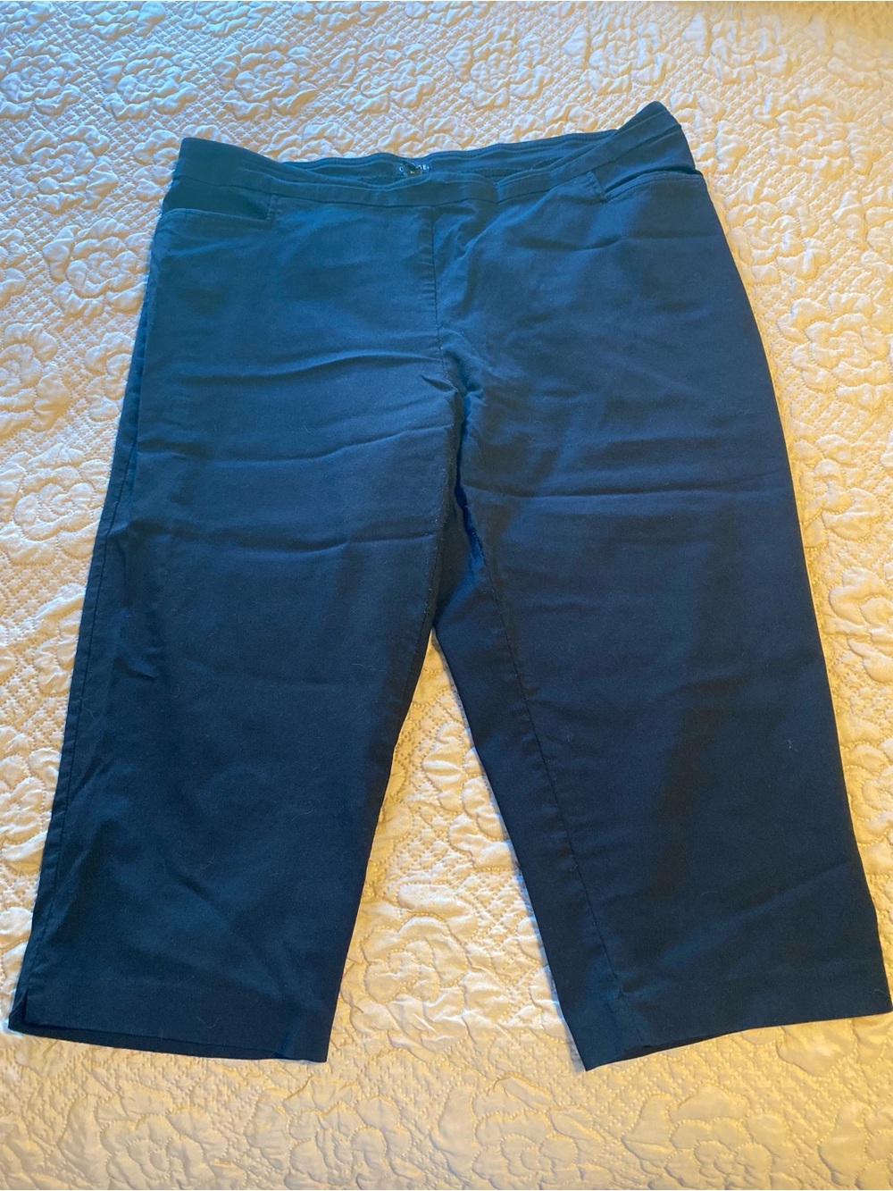 George Navy Straight-Leg Chino Pants